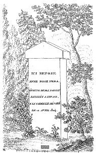 Arnaud - Recueil de tombeaux des quatre cimetières de Paris - Fera