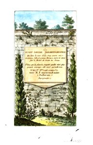 Arnaud - Recueil de tombeaux des quatre cimetières de Paris - Gruguelu (colored)