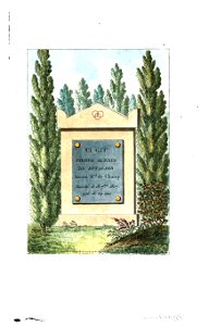 Arnaud - Recueil de tombeaux des quatre cimetières de Paris - Rotalié (colored)