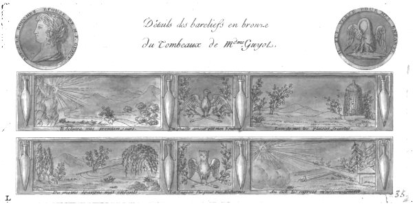 Arnaud - Recueil de tombeaux des quatre cimetières de Paris - Guyot 02