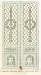 Arnaud - Cimetière du P. Lachaise - recueil de 18 portes et grilles - Planche 05
