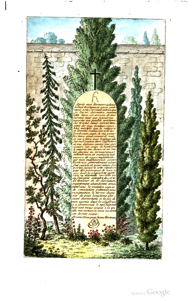 Arnaud - Recueil de tombeaux des quatre cimetières de Paris - Hortense (colored)