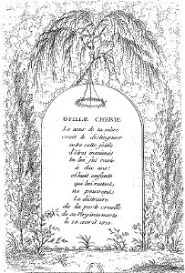 Arnaud - Recueil de tombeaux des quatre cimetières - Virginie