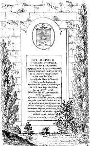 Arnaud - Recueil de tombeaux des quatre cimetières de Paris - Crouzet