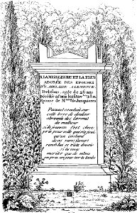Arnaud - Recueil de tombeaux des quatre cimetières de Paris - Delafons