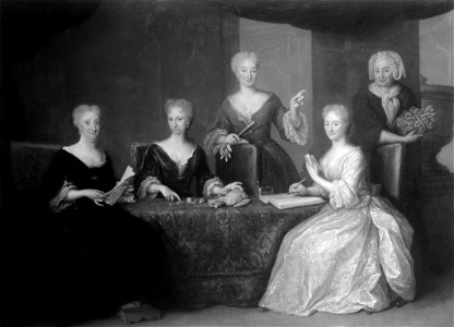 Arnold Boonen - De regentessen van het Spin- en Nieuwe Werkhuis - SA 3910 - Amsterdam Museum