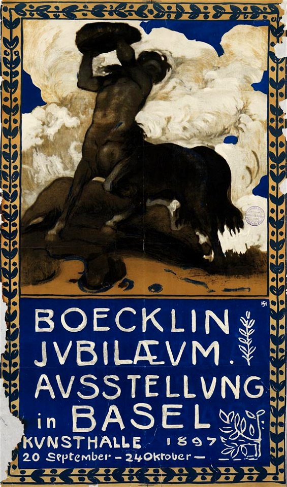 Arnold Böcklin Jubilaeum-Ausstellung in Basel 1897