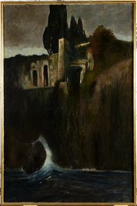 Arnold Böcklin - Landscape - y1986-97 - Princeton University Art Museum