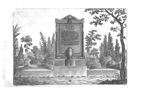 Arnaud - Recueil de tombeaux des quatre cimetières de Paris - Lemaire 02
