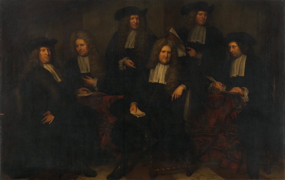 Arnold Boonen - De regenten van het Spin- en Nieuwe Werkhuis - SA 988 - Amsterdam Museum