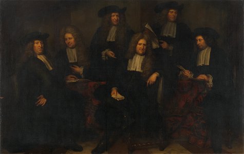 Arnold Boonen - De regenten van het Spin- en Nieuwe Werkhuis - SA 988 - Amsterdam Museum
