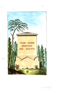 Arnaud - Recueil de tombeaux des quatre cimetières de Paris - Mathon (colored)