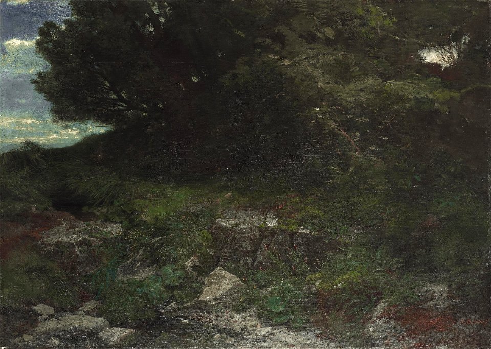 Arnold Böcklin Am Waldrand