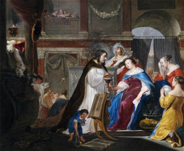 Arnold Houbraken Trauerfeier der Königin Artemisia für König Mausolos