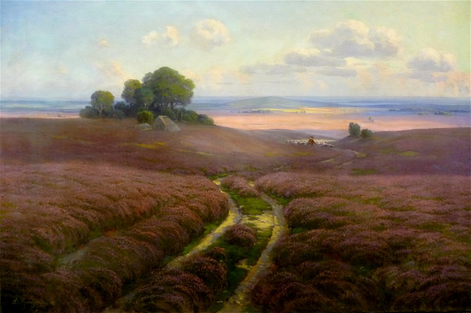 Arnold Lyongrün, Auf blühender Heide