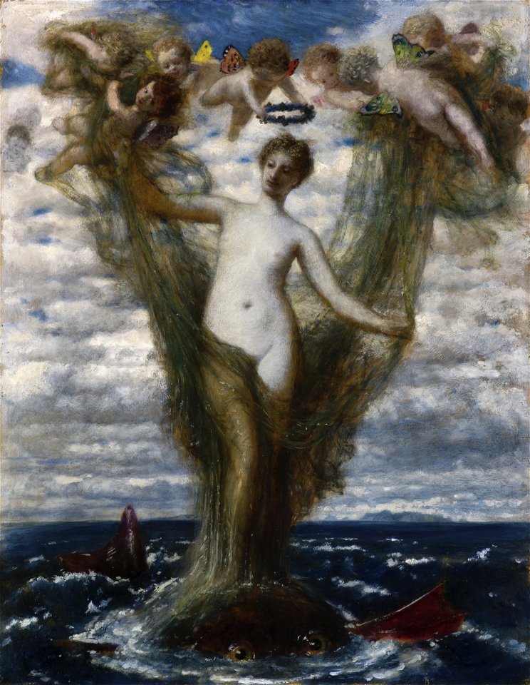 Arnold Böcklin - Venus Anadyomene - 45-1993 - Saint Louis Art Museum