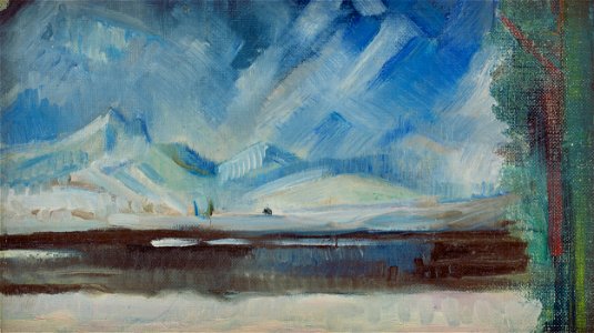 Arnold Peter Weisz-Kubínčan - Winter Landscape - O 4497 - Slovak National Gallery