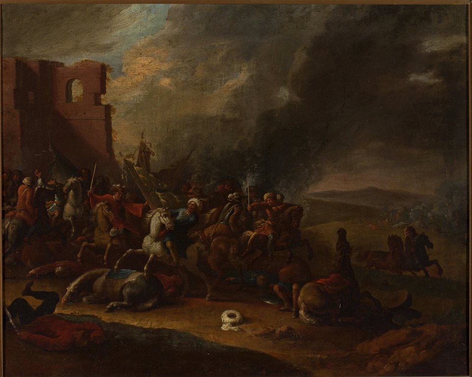 Arnold Frans Rubens - Battle with the Turks - 184260 MNW - National Museum in Warsaw