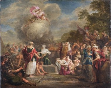 Arnold Houbraken - Het offer van Iphigeneia - 1640 - Rijksmuseum Twenthe