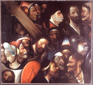 Arnold van de Laar, after Jheronimus Bosch - Christ carrying the Cross