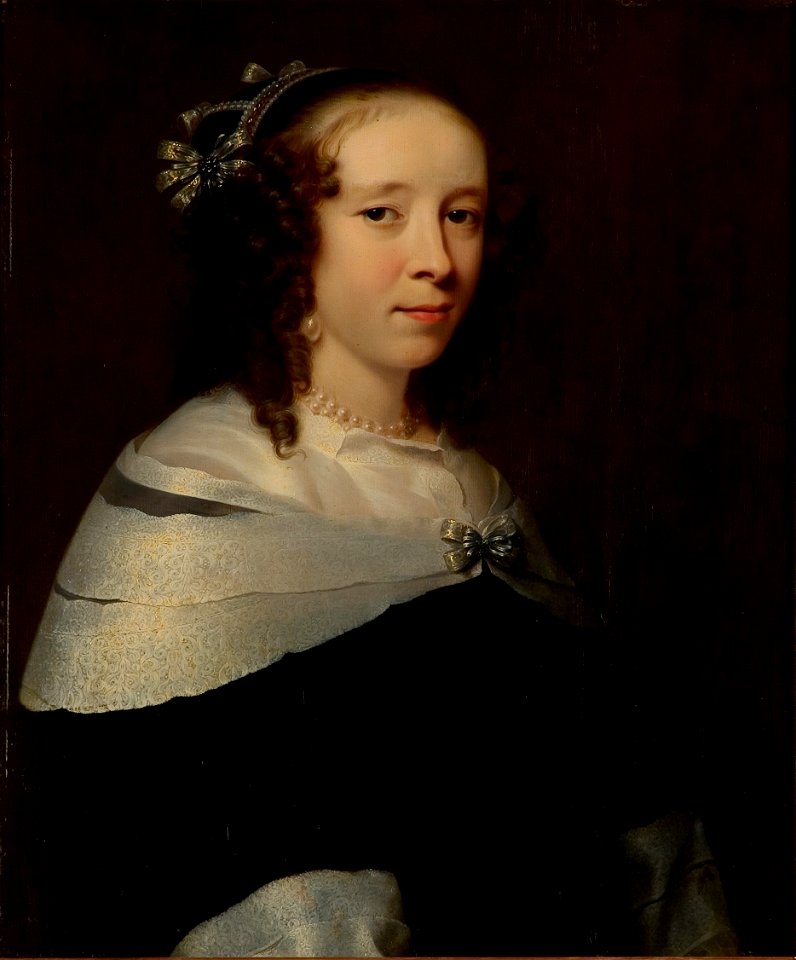 Arnoldus van Ravesteyn - Portret van een jonge vrouw - 0129 - Rijksmuseum Twenthe