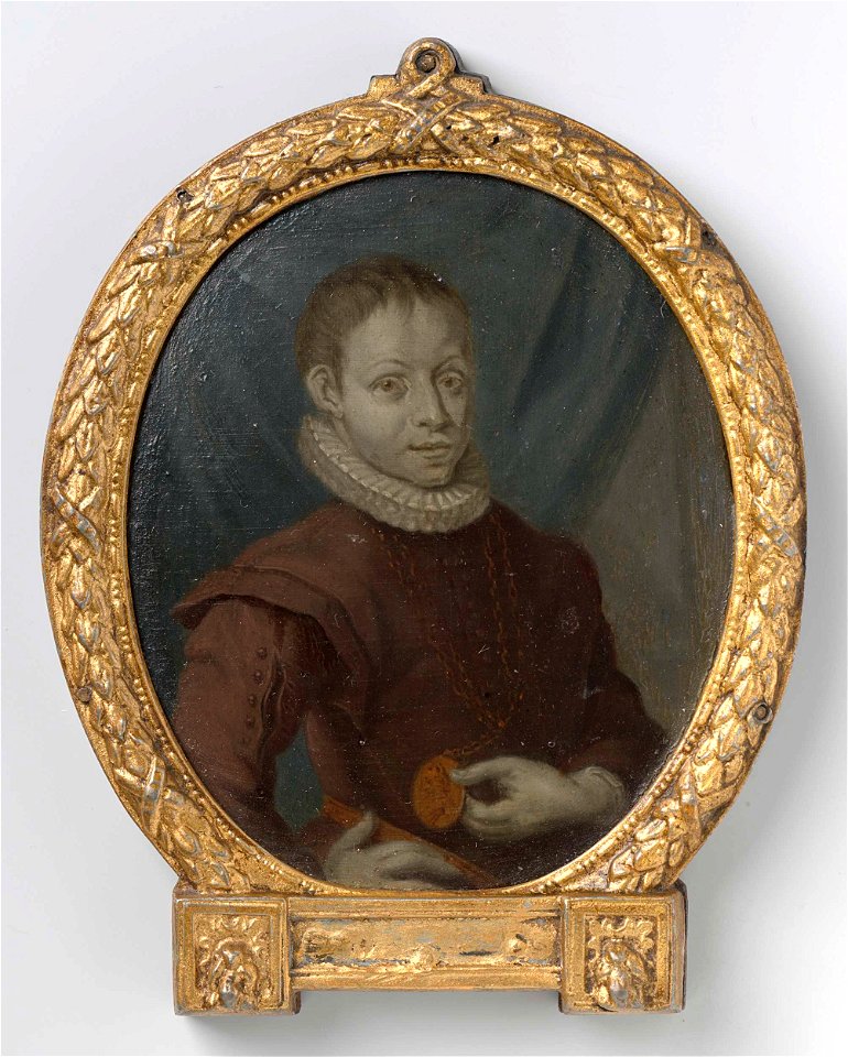 Arnoud van Halen - Hugo de Groot op jonge leeftijd - SK-A-5011 - Rijksmuseum