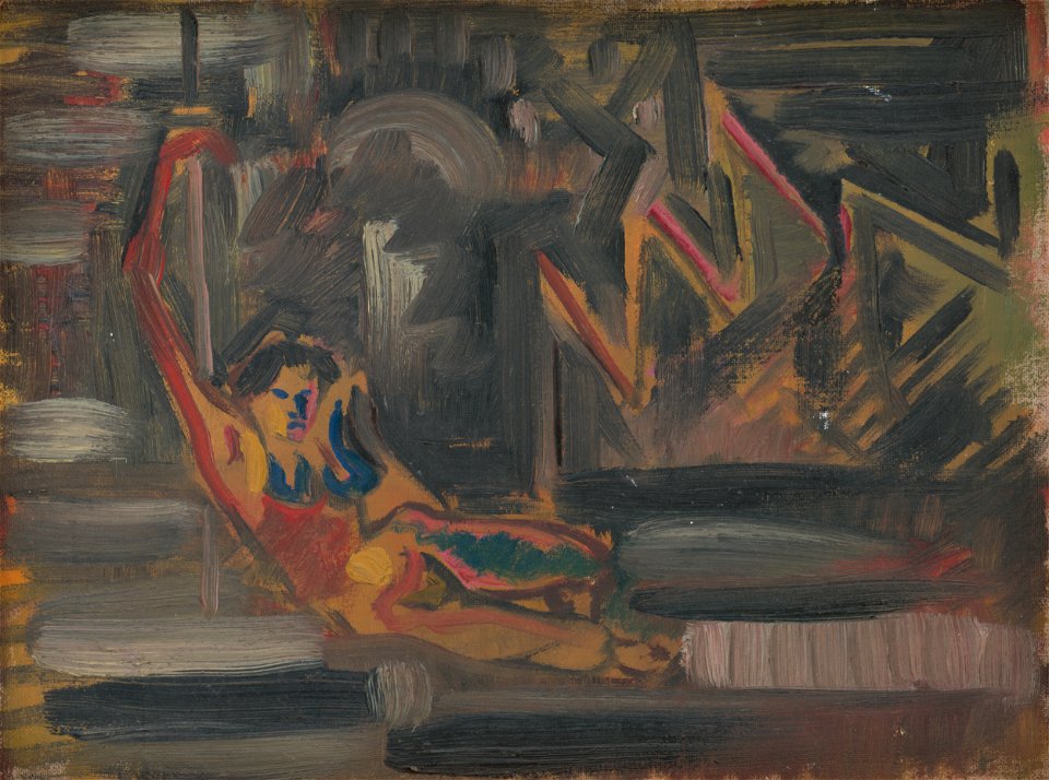Arnold Peter Weisz-Kubínčan - Reclining Woman - O 4487 - Slovak National Gallery