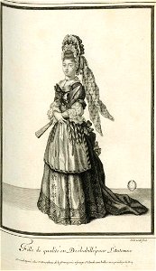 Arnoult Nicolas - Fille de qualité en deshabillé btv1b71000642
