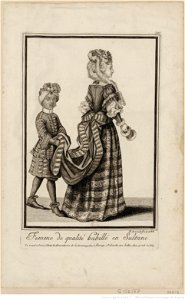 Arnoult Nicolas Femme de qualité habillé en sultane btv1b8406673w