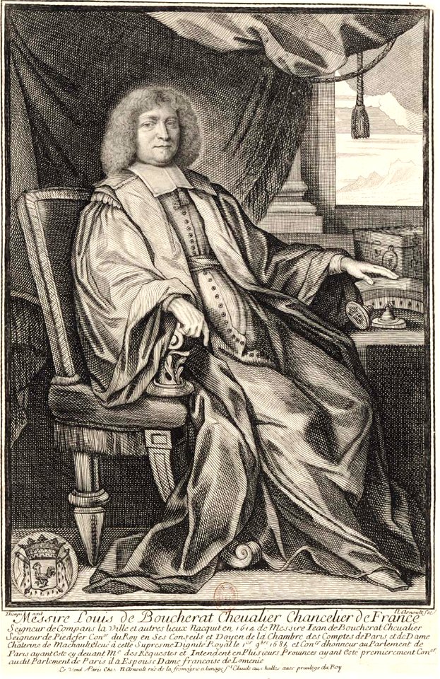 Arnoult Nicolas-Portrait de Louis de Boucherat