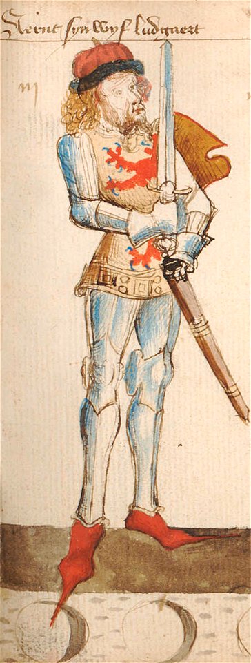 Arnulf, Count of Holland, by Hendrik van Heessel