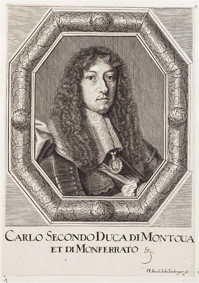 Arolsen Klebeband 02 209 - Carlos II. Herzog von Mantua