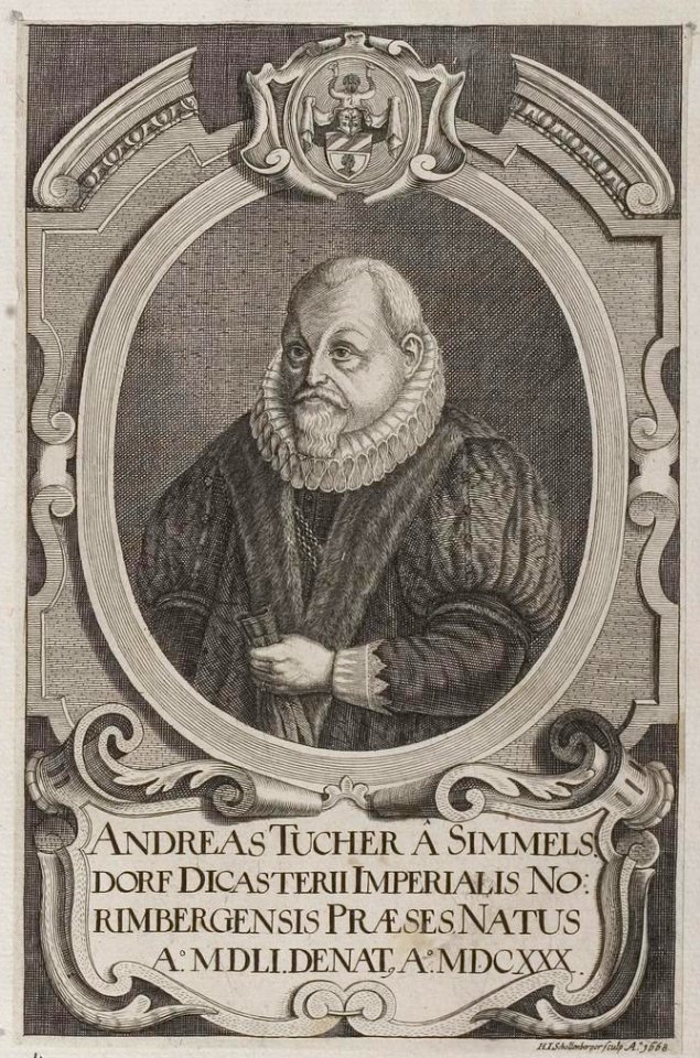 Arolsen Klebeband 03 285 4 - Andreas Tucher von Simmelsdorf