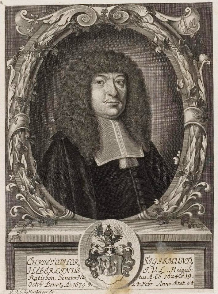 Arolsen Klebeband 03 285 3 - Christoph Sigismund Heberlin