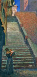 Around the Campidoglio by Fujishima Takeji (Osaka City Museum of Modern Art)1