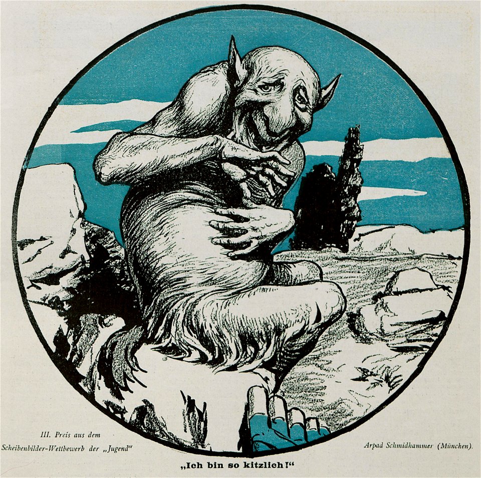 Arpad Schmidhammer - Ich bin so kitzlich, Jugend 1897