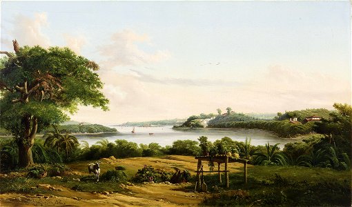 Arredores da cidade (atribuído), da Coleção Brasiliana Iconográfica