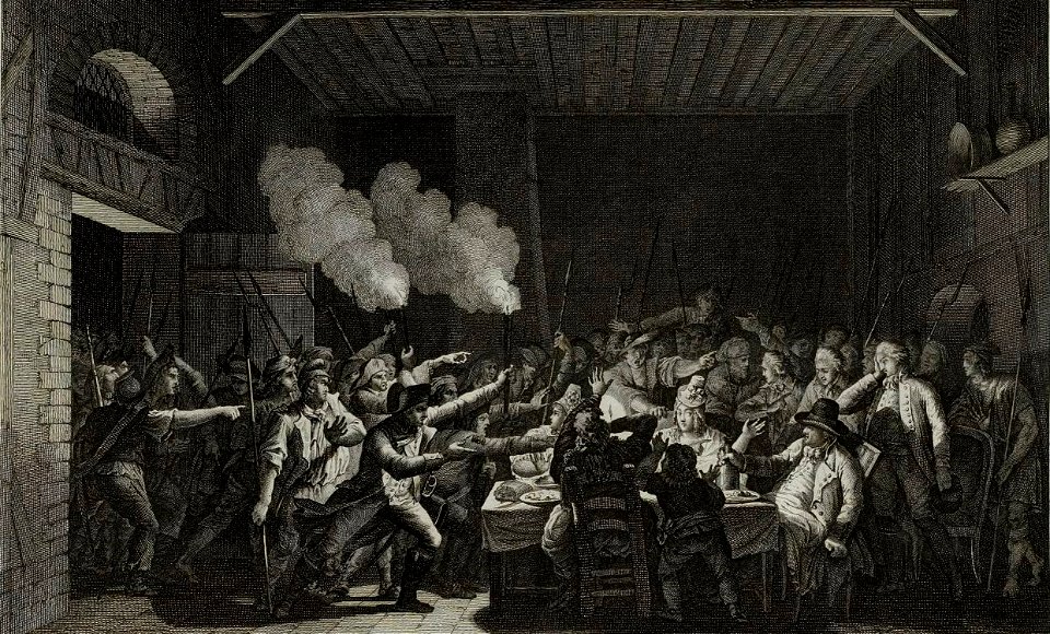 Arrestation de Louis Capet à Varennes, 22 juin 1791, Musée de la Révolution française - Vizille