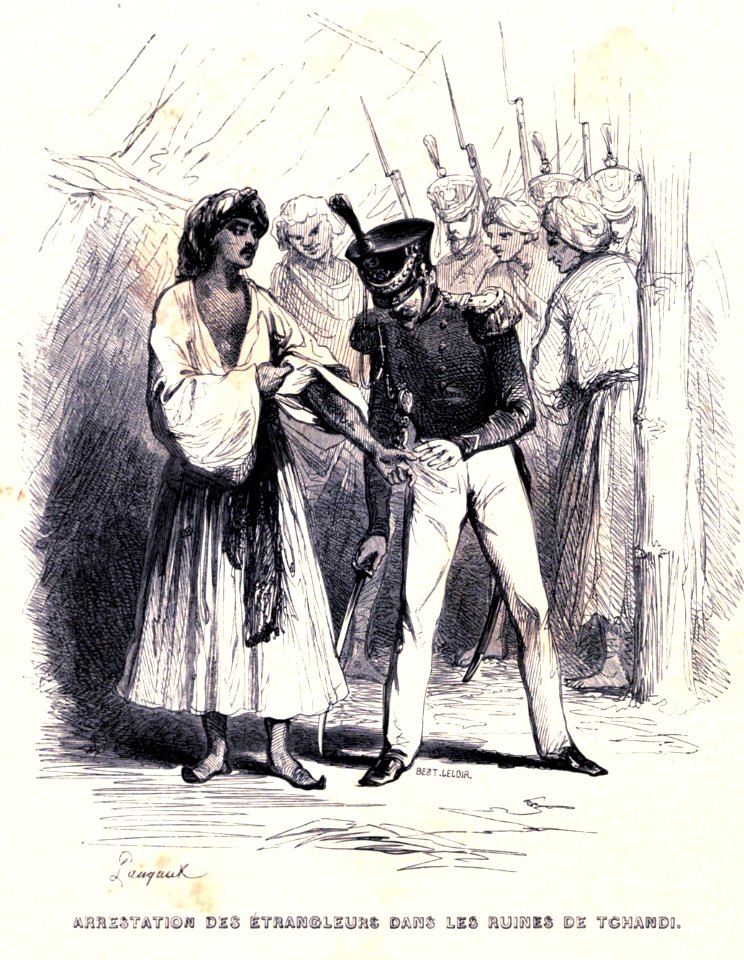 Arrestation des étrangleurs dans les ruines de Tchandi Gavarni