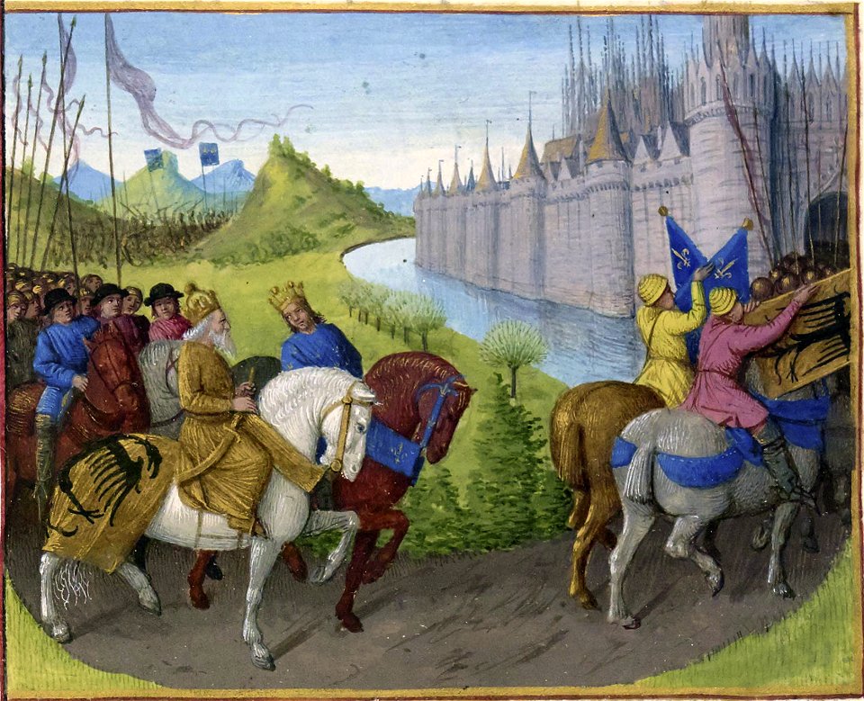 Arrivée des croisés à Constantinople