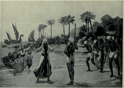 Arrival of the Jewish pilgrims at Coachin, A.D. 68