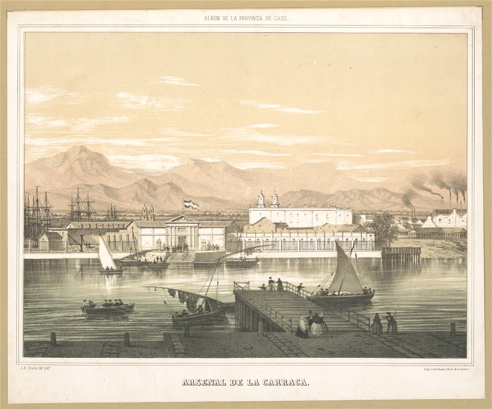 Arsenal de la carraca. Album de la provincia de Cadiz LCCN2003688773