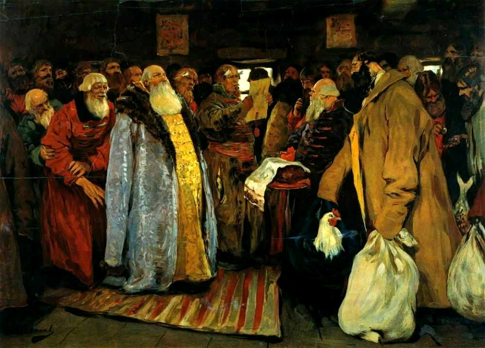 Arriving of voevoda by S.V. Ivanov