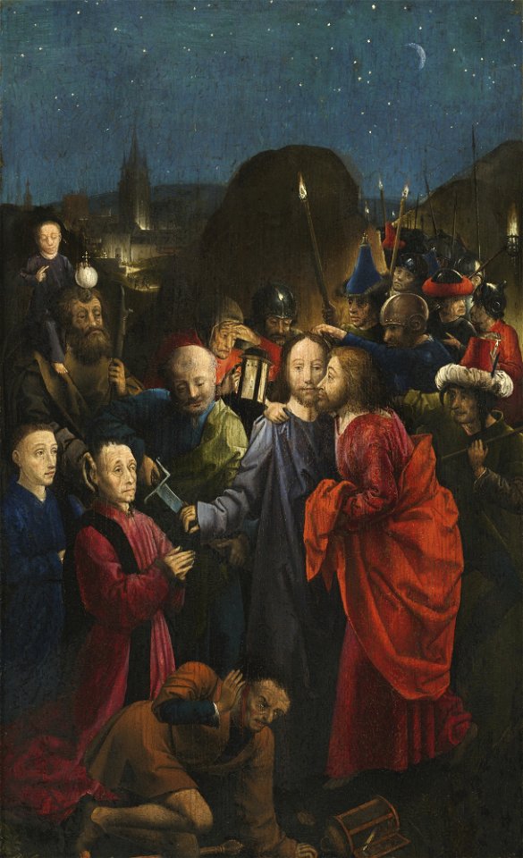 Arrestation du Christ - Triptyque Dreux Budé - Musée du Louvre