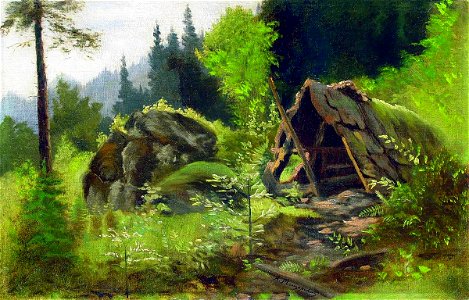 Arseny Meshchersky - Hut in the Woods