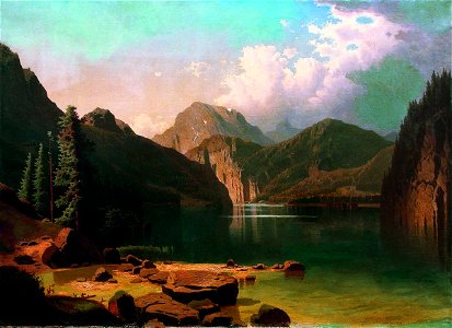 Arseny Meshchersky - Mountain Lake (4)