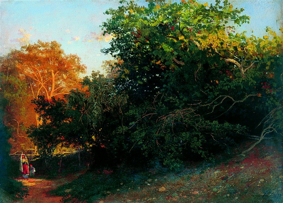 Arseny Meshchersky - Forest in Crimea