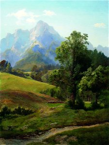 Arseny Meshchersky - Alpine Landscape