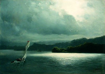 Arseny Meshchersky - Sailboat at Sea