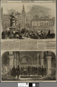 Arrival of the car containing the remains of General Picton at St. Paul's Cathedral (4671800)